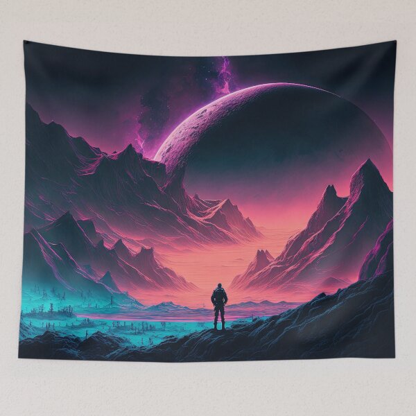 Item preview, Electro-Chromatic Dreams of the Final Frontier designed and sold by Mullet Monkey.