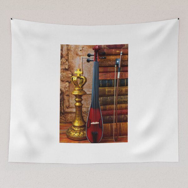 Item preview, Pocket Violin And Old Books designed and sold by Garry Gay.