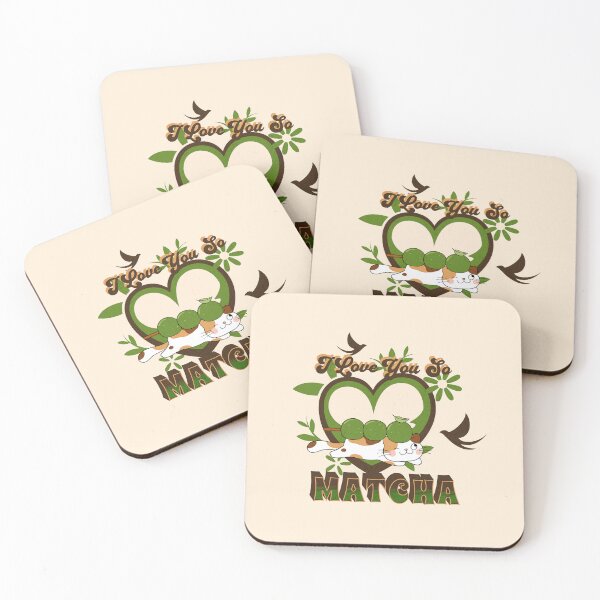 Item preview, I Love You So Matcha 2 designed and sold by SimplyMe-Plus.