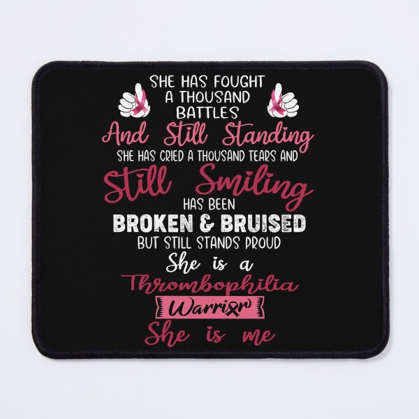 Item preview, Thrombophilia Warrior SHE IS ME - Support Thrombophilia Fighter Gifts designed and sold by Berriosly.