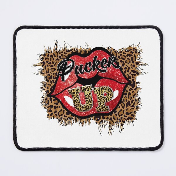 Item preview, Pucker Up Leopard Lips designed and sold by FortuneCookieTs.