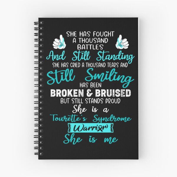 Item preview, Tourette's Syndrome Warrior SHE IS ME - Support Tourette's Syndrome Fighter Gifts designed and sold by Berriosly.