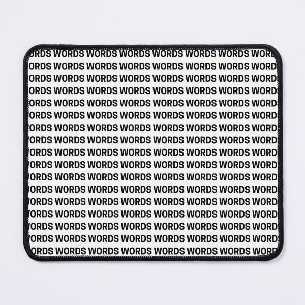 Item preview, WORDS WORDS WORDS designed and sold by SquishStitches.
