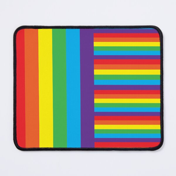Item preview, Uneven Rainbow Stripes designed and sold by ColorZoo.