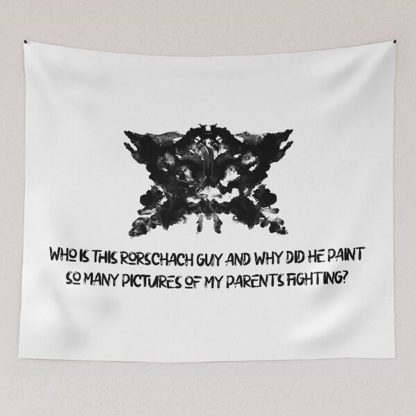 Item preview, Who is this Rorschach guy? designed and sold by Matt Acton.
