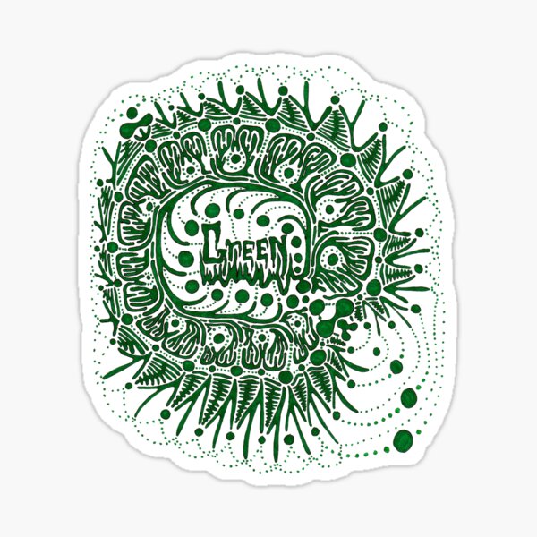 Green Grass Sticker