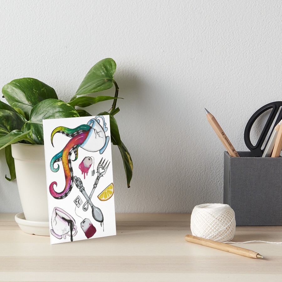Item preview, Art Board Print designed and sold by RoseMoth.