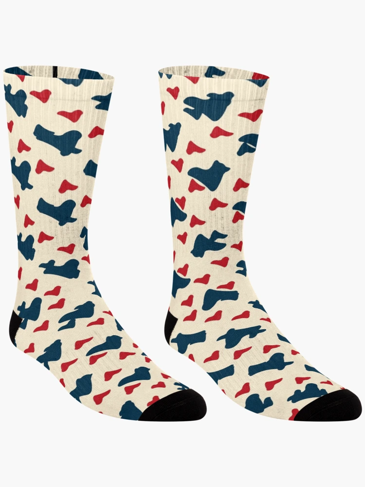 Thumbnail 3 of 5, Socks, Random Abstract Pattern designed and sold by mrtraz.