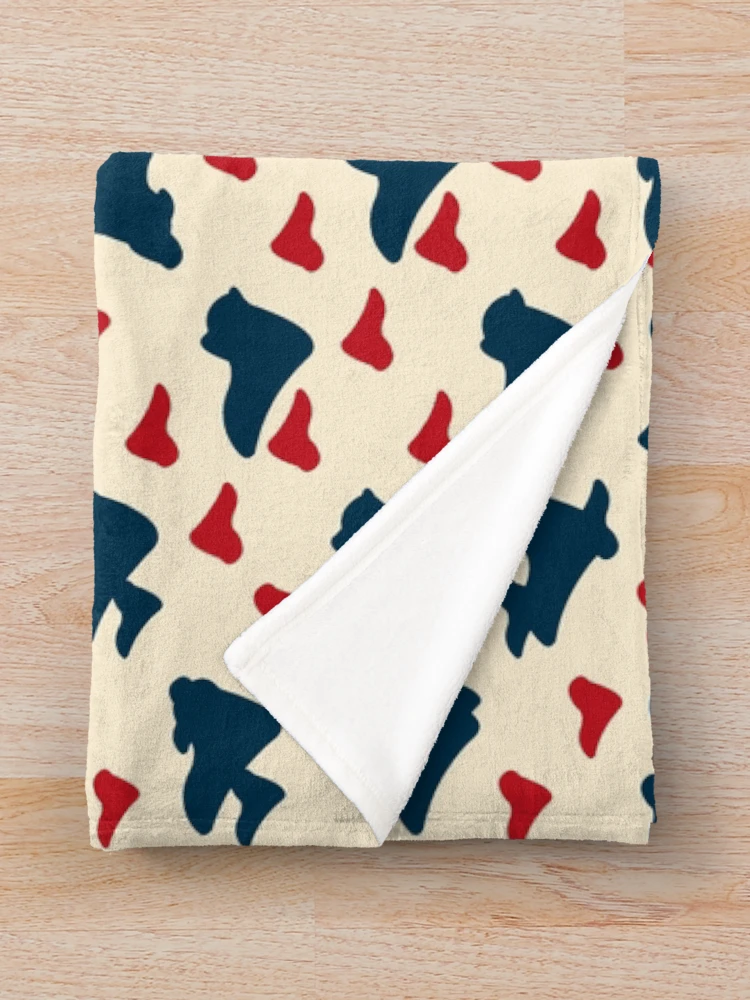 Thumbnail 3 of 6, Throw Blanket, Random Abstract Pattern designed and sold by mrtraz.