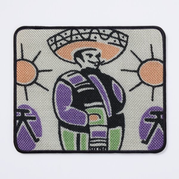 Item preview, Retro Cartoon Mexican man wearing sombrero  designed and sold by OuterLimitz.