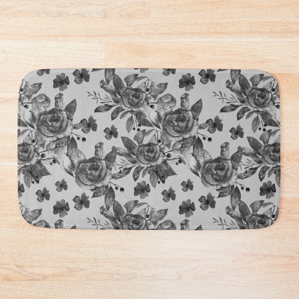 Item preview, Black rose gothic florals designed and sold by pinkyfish1010.