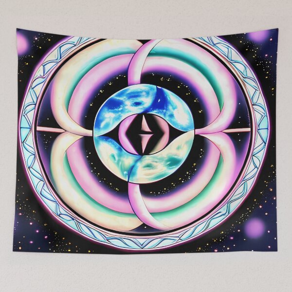 Item preview, Retrofuturism moon designed and sold by BigBrainArtwork.