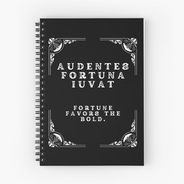 Item preview, Vintage Latin - Audentes Fortuna Iuvat - Fortune Favors The Bold. designed and sold by Glashu.