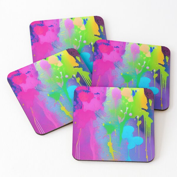 Item preview, Colorful Rainbow Paint Splatter  designed and sold by TildaTots.