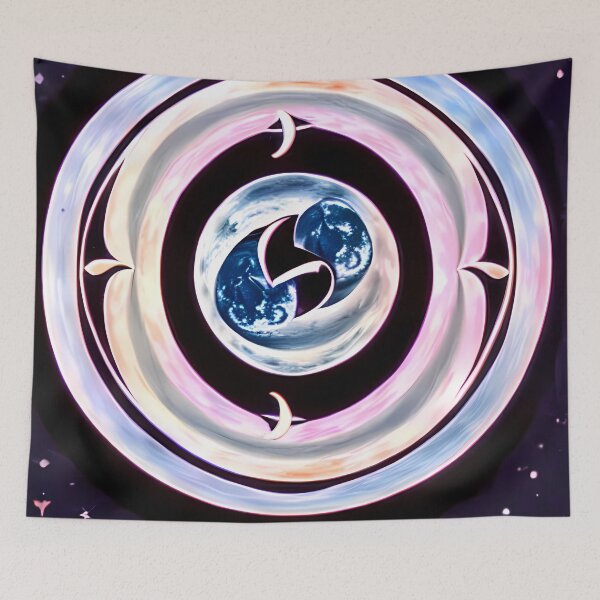 Item preview, Retrofuturism moon designed and sold by BigBrainArtwork.