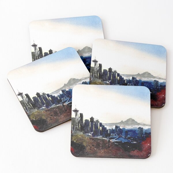 Item preview, Seattle Skyline designed and sold by Drew Heskett.