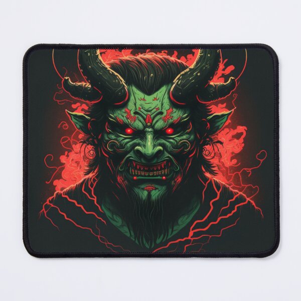 Item preview, DEMON GREEN JAPON   (version 2) designed and sold by DreamMeArt.