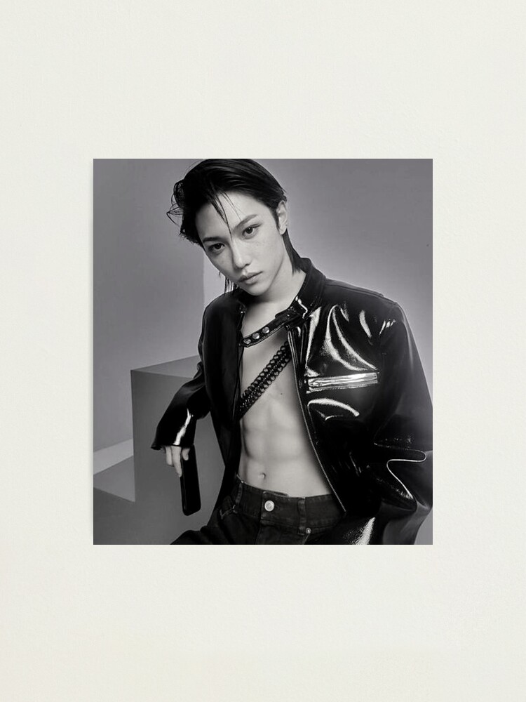 Felix - Stray kids (Black and white version)