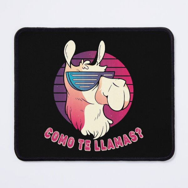 Item preview, Como te llama? Llama Alpaca Lovers Llama Sayings Puns designed and sold by MediTees.