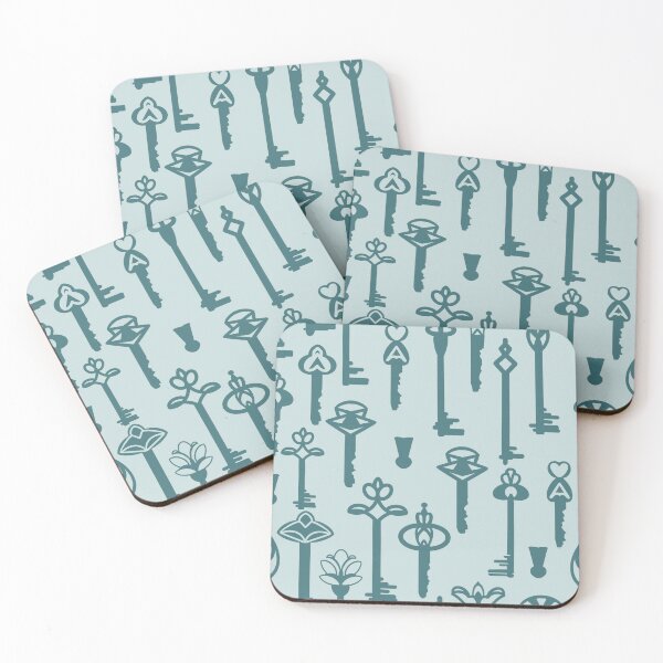 Artikelvorschau, Keys Lockey Schlösser grüner Salbei entworfen und verkauft von WildwaterDesign.