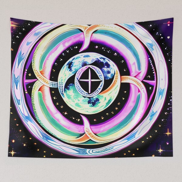 Item preview, Luminescent moon designed and sold by BigBrainArtwork.