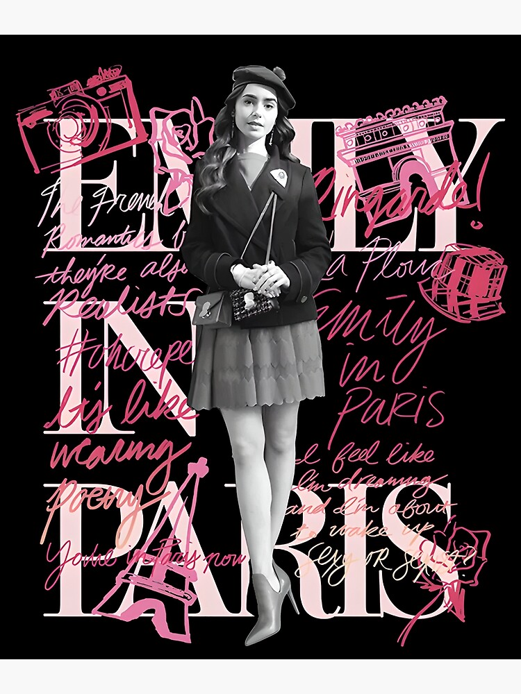 "Emily in Paris" Poster for Sale by justbener | Redbubble