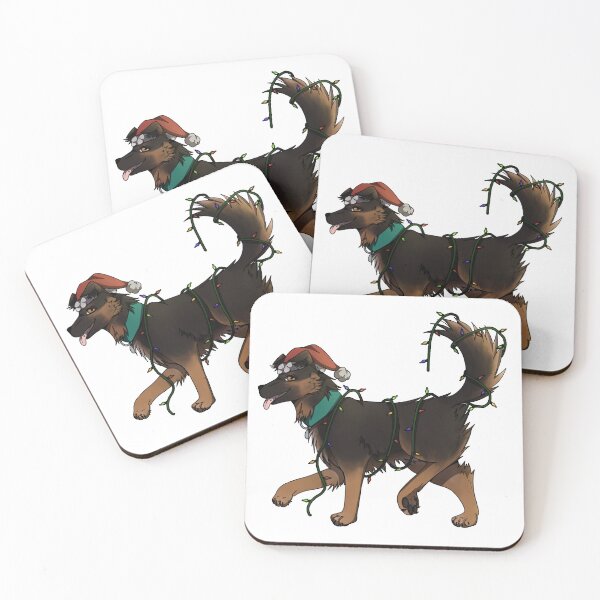 Item preview, Christmas dog designed and sold by MaizyDae.
