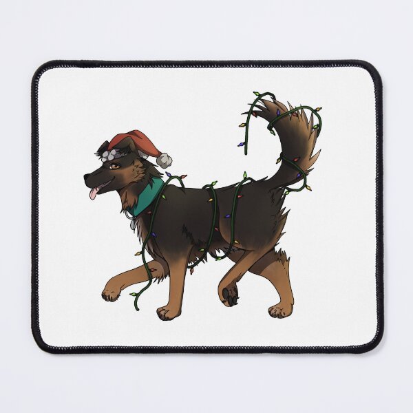Item preview, Christmas dog designed and sold by MaizyDae.