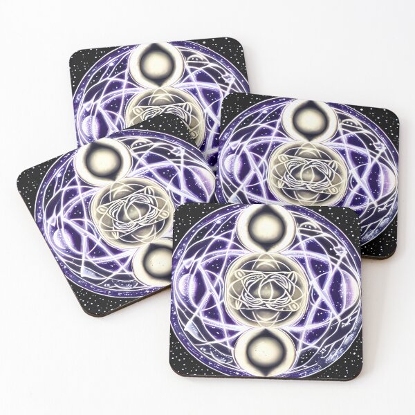 Item preview, Sacred geometry moon designed and sold by BigBrainArtwork.