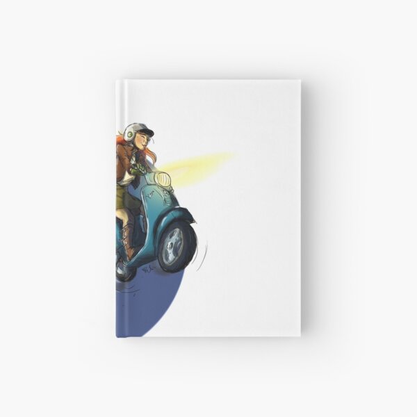 Vespa - to the Skies! Hardcover Journal