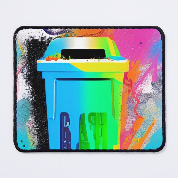 Item preview, Funky Trash Can Splatter designed and sold by TildaTots.
