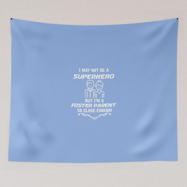 Item preview, Not Superhero But Foster Parent designed and sold by AlwaysAwesome.
