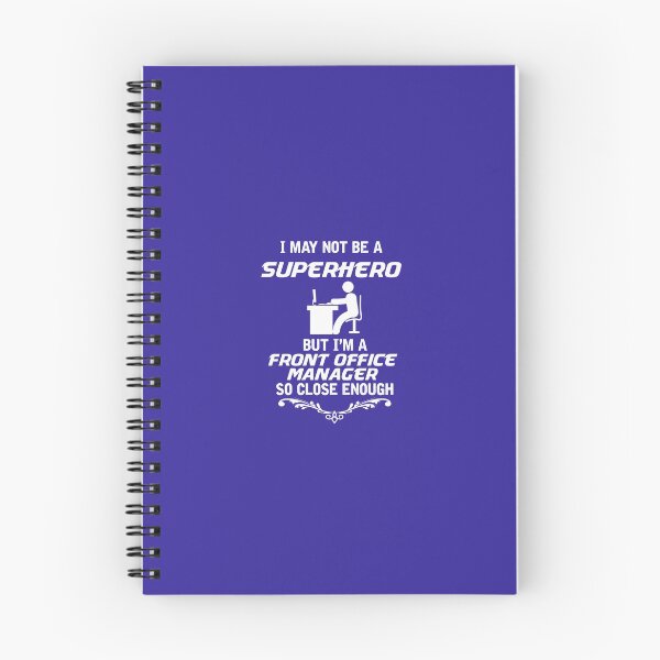 Item preview, Not Superhero But Front Office Manager designed and sold by AlwaysAwesome.