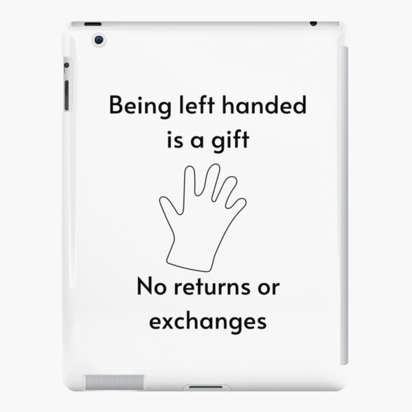 Left Handed Gifts, Lefty Left Hander Left Handed iPhone Wallet Case by  madebyJSRG