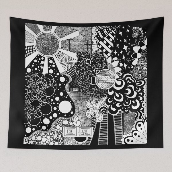 Item preview, Zentangle 8 designed and sold by HK44.