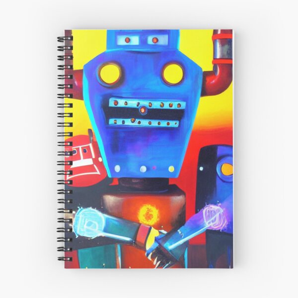 Item preview, Psycho Madness - Blue Robot designed and sold by PsychoMadness.