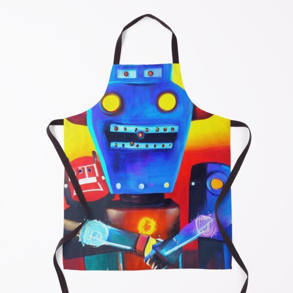 Item preview, Psycho Madness - Blue Robot designed and sold by PsychoMadness.