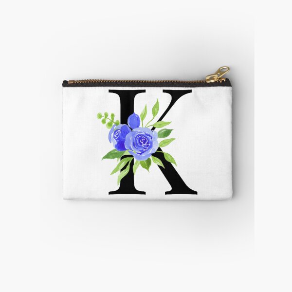 Item preview, watercolor floral letter k designed and sold by TheCatmeow2000.