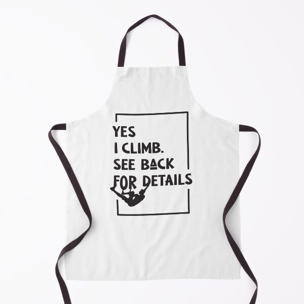 Item preview, Yes I Climb - Silhouette Male Climber V1 Black designed and sold by ruland.