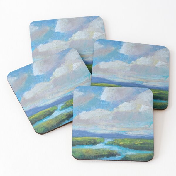 Item preview, Summer Marsh Pastel Painting designed and sold by TiffanyMackay.