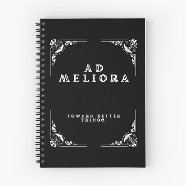 Item preview, Vintage Latin - Ad meliora -Toward better things designed and sold by Glashu.