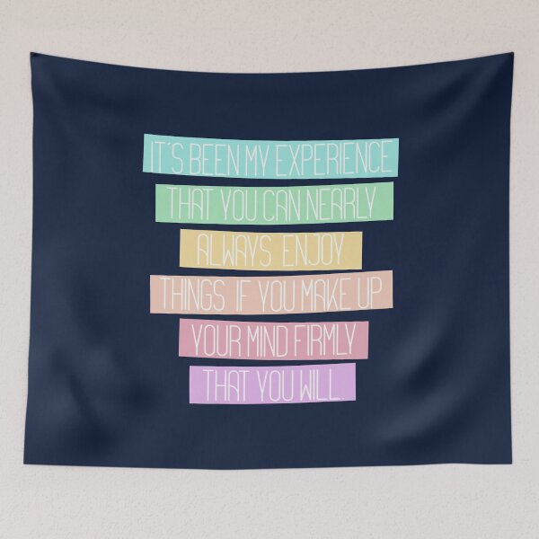 Item preview, Anne of Green Gables Quote: Enjoy Things designed and sold by rissidesigns.