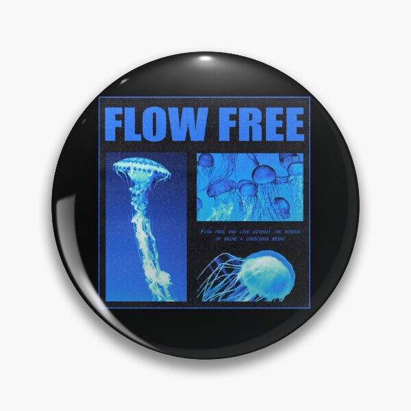 Item preview, Flow Free- Jellyfish design, relaxed chill mind designed and sold by Abrahamjp.