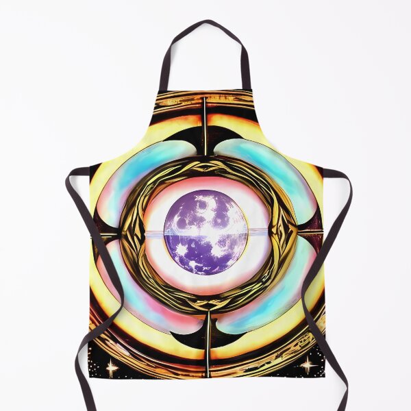 Item preview, Retrofuturism moon designed and sold by BigBrainArtwork.