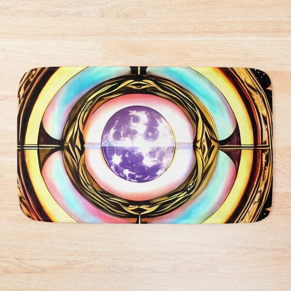 Item preview, Retrofuturism moon designed and sold by BigBrainArtwork.