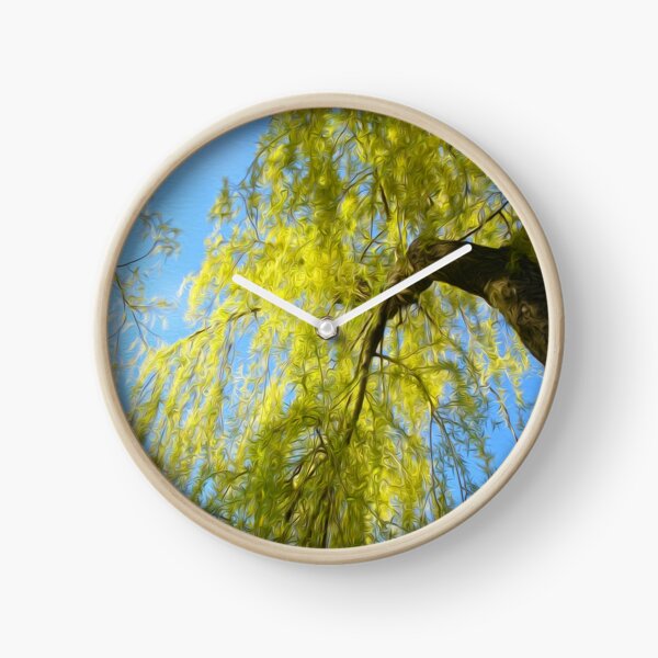 Whispering Willow Clock
