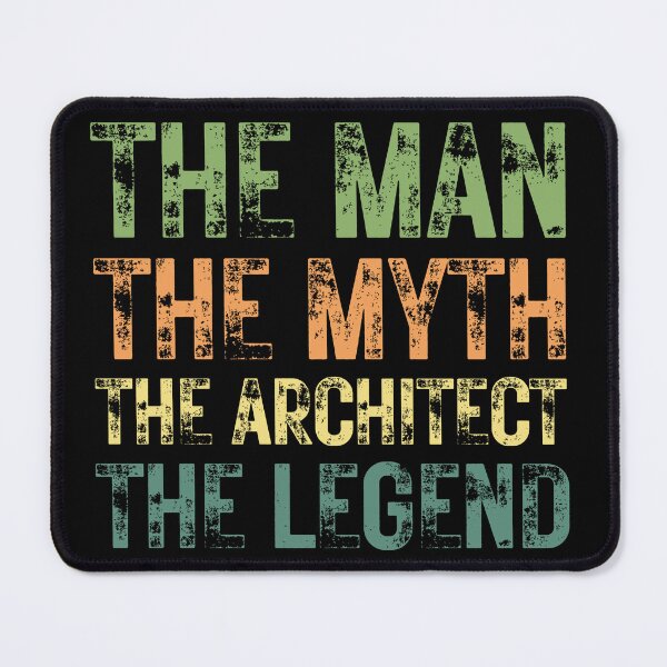 Item preview, The Man The Myth The Architect the Legend designed and sold by Crafty-Mornings.