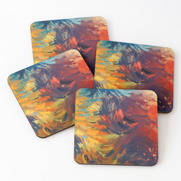 Item preview, Vibrant Abstract Swirl Design designed and sold by Righan Wallace.