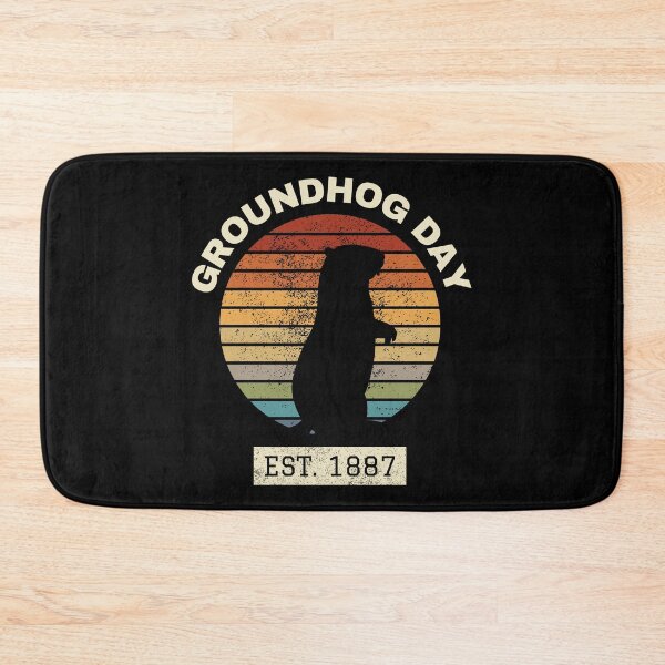 Item preview, Groundhog Day Retro Sunset designed and sold by Eccentric-Shop.