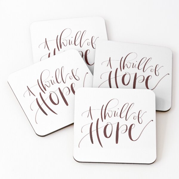 Item preview, A Thrill of Hope designed and sold by thomaslettering.